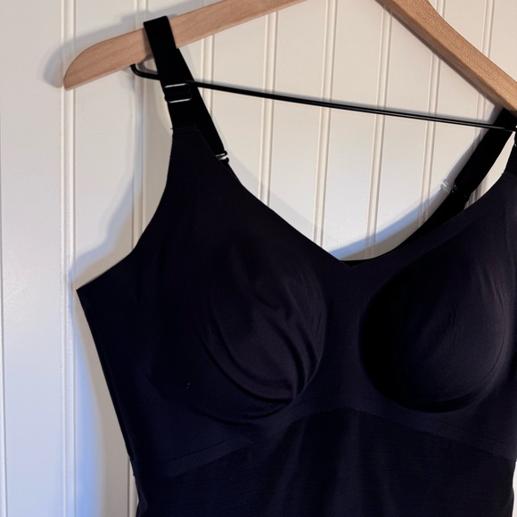 Honeylove LiftWear Cami Built-In Bra Vamp Black Adjustable Straps Womens Size 1X - Picture 6 of 12